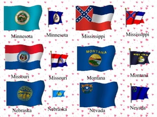 Minnesota Minnesota Mississippi Mississippi Missouri Missouri Montana Montana Nebraska Nebraska Nevada Nevada 