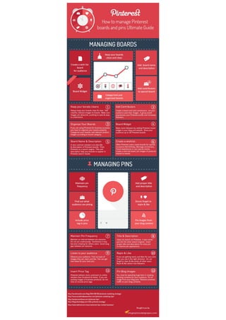 Pinterest Control How to manage pinterest boards and pins Ultimate guide | PDF