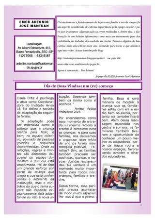 Jornal Mantuan 1º Semestre 2016