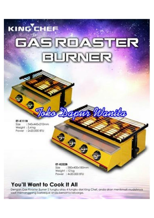 Jual Kompor Panggangan Sosis Bakar Murah