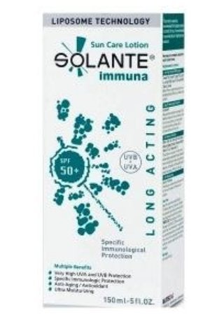  Solante Immuna SPF 50+ Deri Kanserini Önlemeye Yardımcı Güneş Koruyucu Losyonu 150 ml 