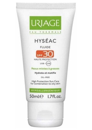  Uriage Hyseac Fluide SPF30 Güneş Koruyucu 50 ml 