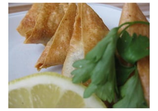 Recette de Samoussa à la viande hachée