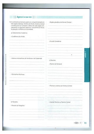 Fáciculo 5  de Geografia 