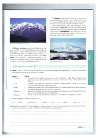 Fáciculo 5  de Geografia 