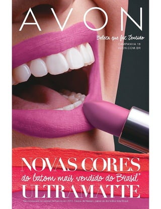 Folheto Avon Cosméticos - 18/2016