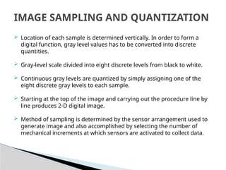 Gray Level Quantization Basic Medical IMAGES SAMPLING AND QUANTISATION | PPTX