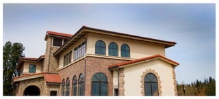 Tuscan inspired architecture