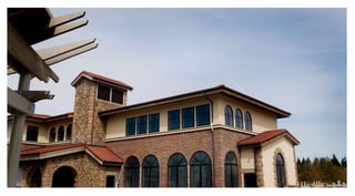 Tuscan inspired architecture