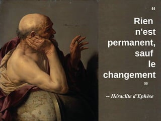 Citations sur la conduite du changement