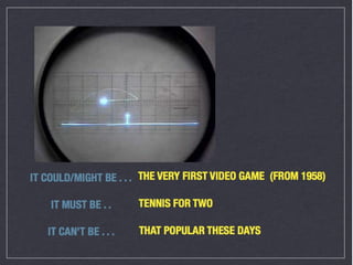 Images conference video games