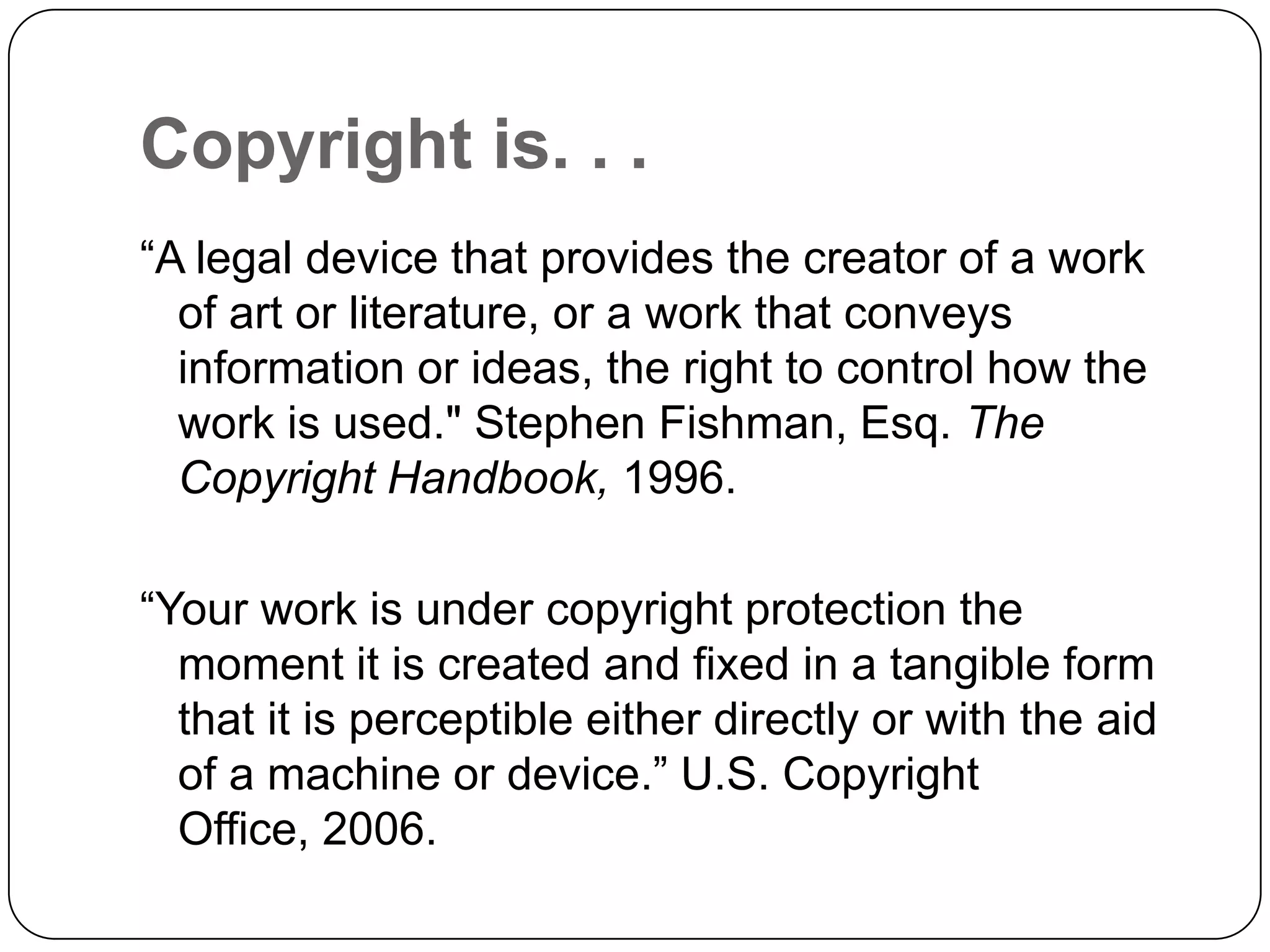 Encouraging lack of awareness about intellectual property