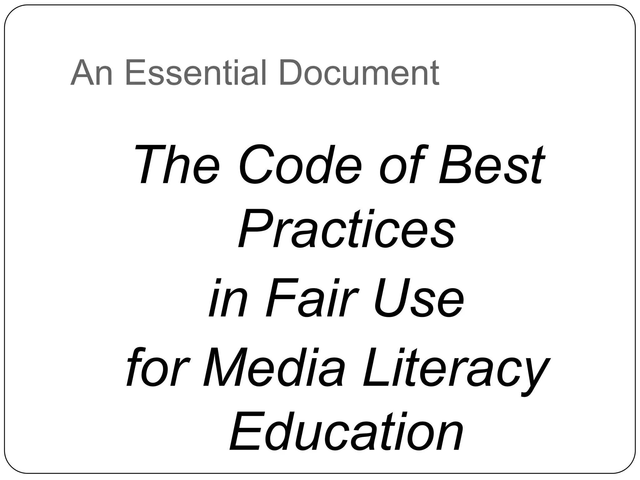 But what about Fair Use?Section 107 of Copyright Act of 1976 Fair use is a limitation on the copyright holder’s exclusive rights. . . Fair use keeps copyright from violating the First Amendment!This creates a gray area for educators, but also gives us more flexibility.In order to use a copyrighted work, you must weigh the FOUR Fair Use factors