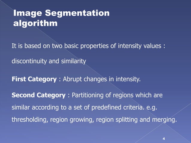 Image segmentation | PPT
