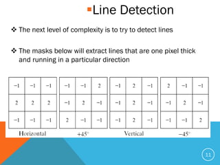 Point Line Detection Sample Mask Image segmentation | PPT