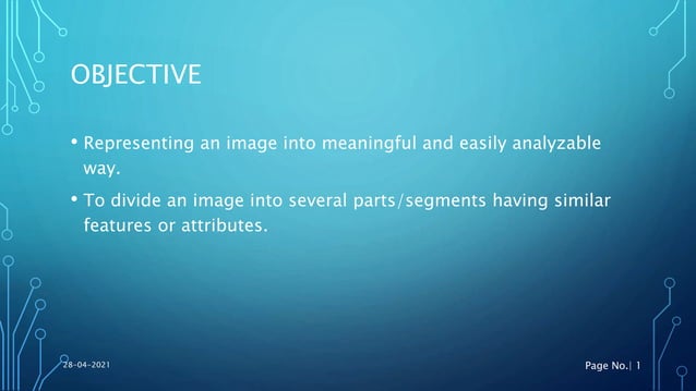 Image Segmentation Using PYTHON | PPT
