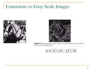 Extensions to Gray-Scale Images




                                  56
 