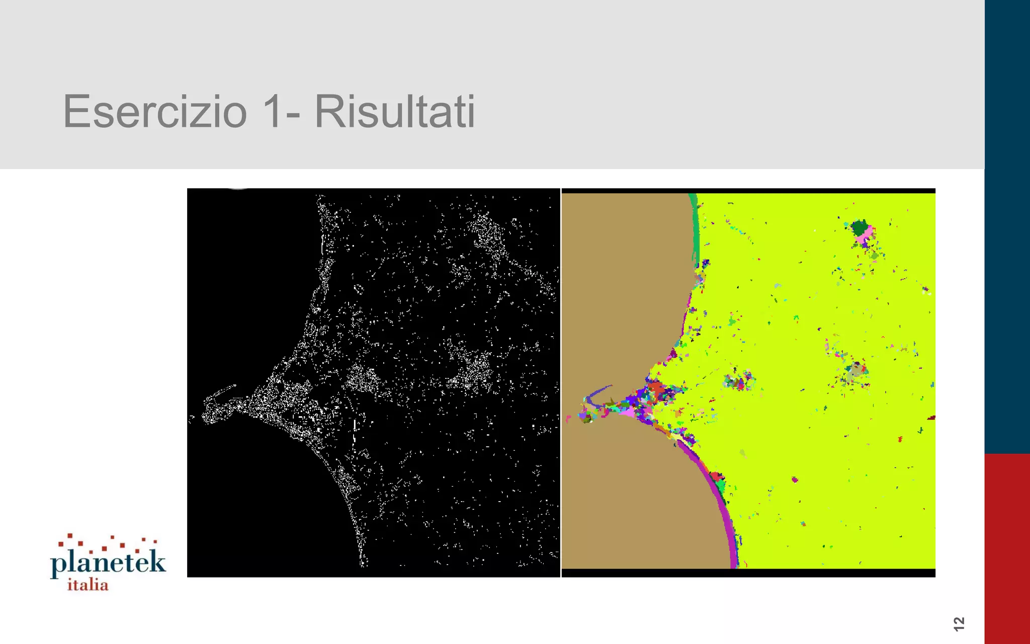 12
Esercizio 1- Risultati
 