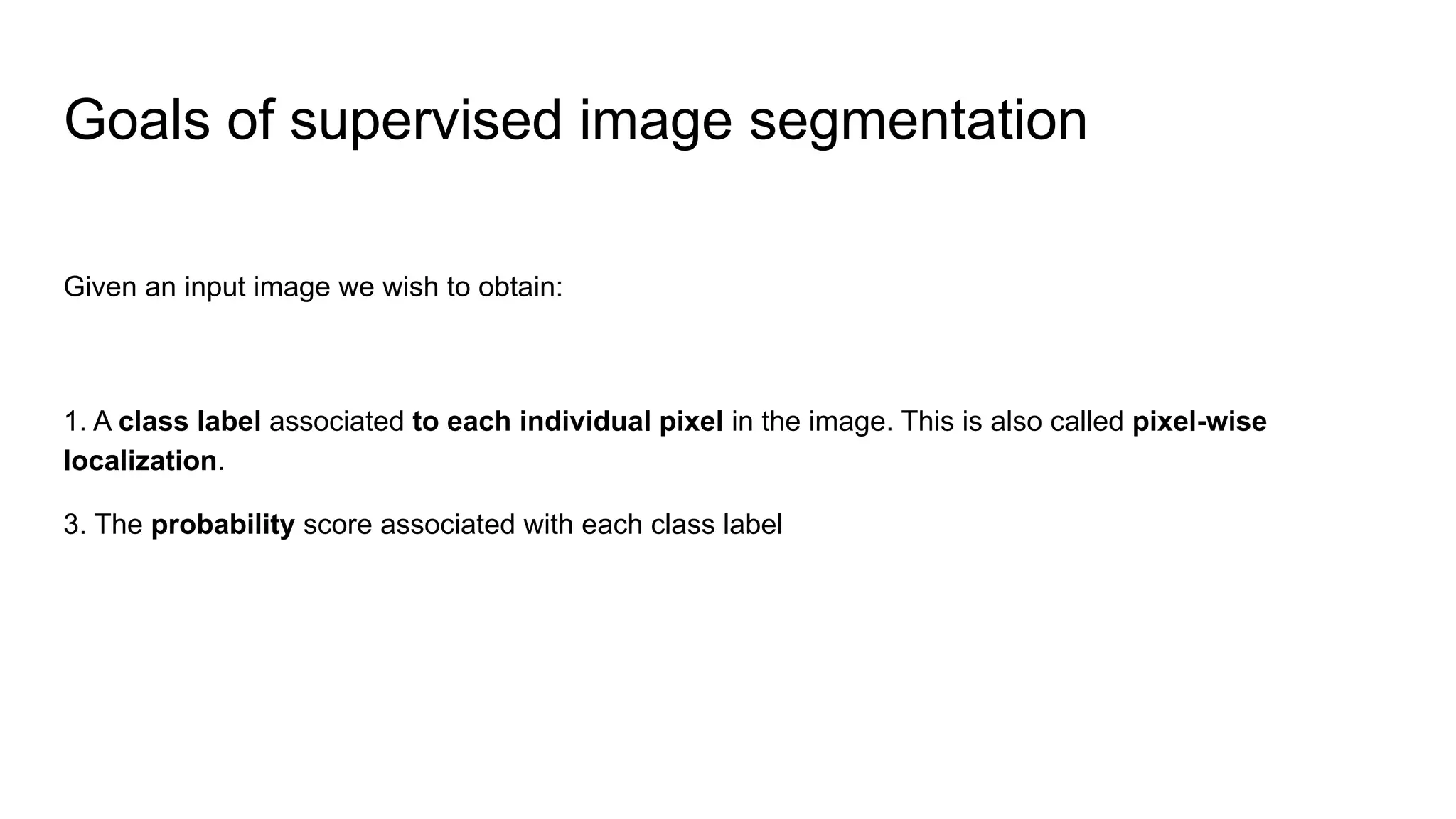 Image segmentation with deep learning | PDF