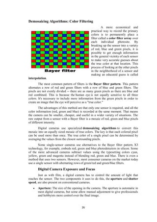 Image Sensing and Aquisition | PDF