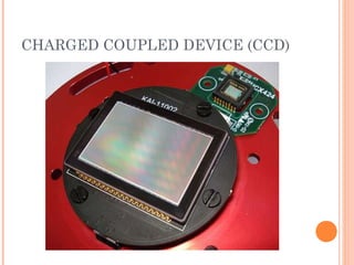 CHARGED COUPLED DEVICE (CCD)
 