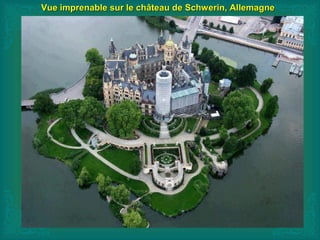 Vue imprenable sur le château de Schwerin, AllemagneVue imprenable sur le château de Schwerin, Allemagne
 