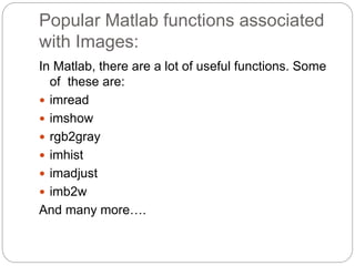 Images in matlab | PPT