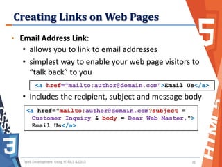 Images, lists and links | PDF