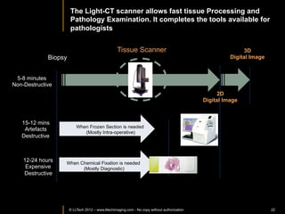 Normal	
  skin	
  morphology	
  


                                                                   a	
  

                                                                                                                                                         Epidermis	
  
                                                c	
  
                                                           b	
  


                                                                                                                                                         Collagen	
  
  d	
  



                                        e	
  
                                                                           500	
  µm	
  
                                                                                                                                                         Pilosebaceous	
  
                                                                                                                                                         unit	
  



                                                                                                                                                         Sweat	
  gland	
  




                                                                                                                                                         Adipocytes	
  


   Dalimier and Salomon Dermatology 224, 84-92 (2012)
©	
  LLTech	
  2012	
   © LLTECH 2011                                                      Courtesy	
  of	
  Hopitaux	
  Universitaires	
  de	
  Genève,	
  Genève,	
  Switzerland	
  
                                                                                                                                                                               22
 