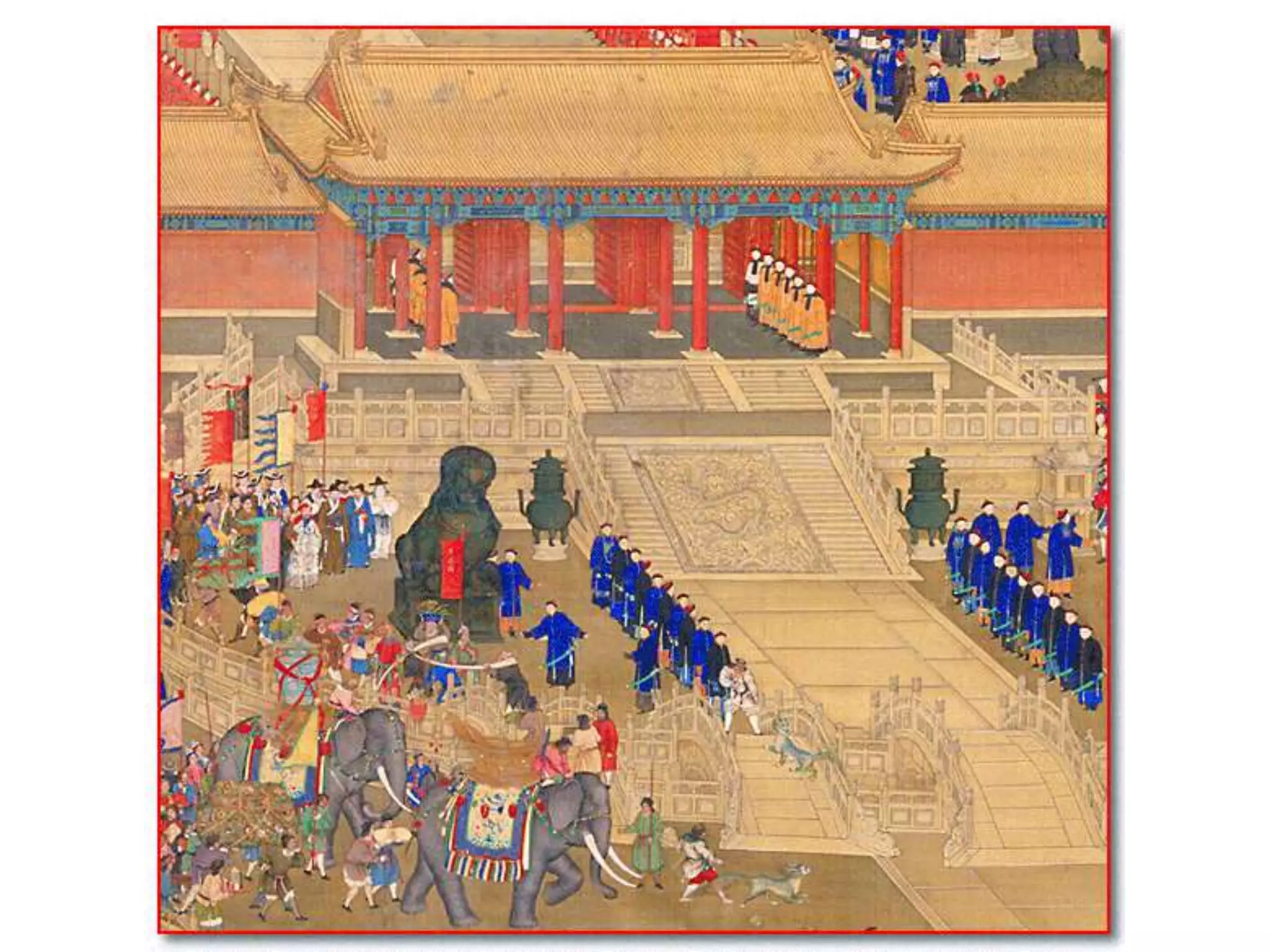 An Ancient Painting of the Forbidden City
 