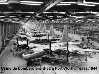 Usine de bombardiers B-32 à Fort Worth, Texas,1944 
 