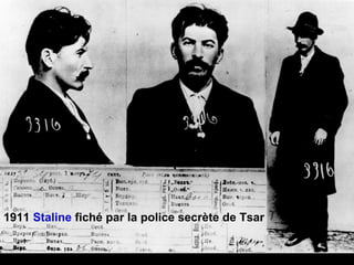 1911 Staline fiché par la police secrète de Tsar 
 