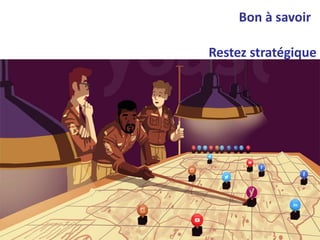 Restez stratégique
Bon à savoir
 