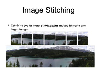 Photo Stitching Algorithm Comprehensive Guide to Image Stitching: Algorithms and Blending ...