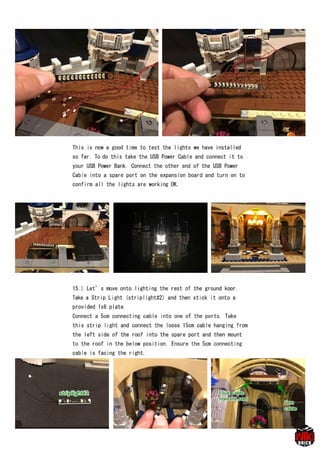 Manual Instruction for LEPIN LEDLIGHT  Disney Castle 16008