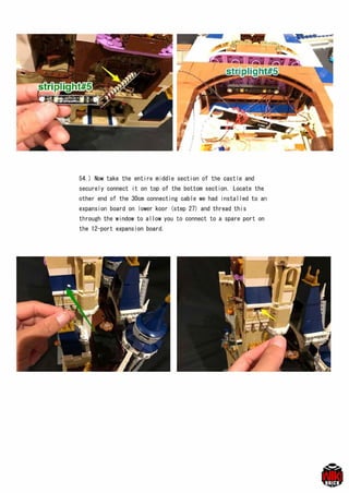 Manual Instruction for LEPIN LEDLIGHT  Disney Castle 16008