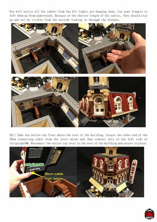 Manual Instruction for LEPIN LEDLIGHT 15002 Cafe Corner PDF Free Download