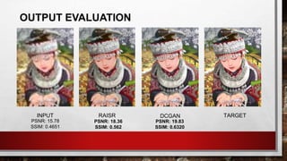 Image super resolution | PPTX
