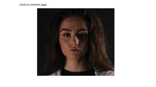 Used on contents page.
 