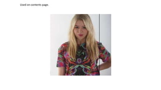 Used on contents page.
 