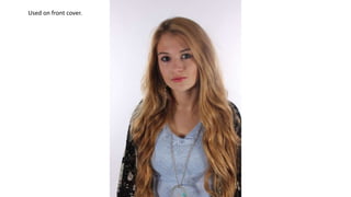 Used on front cover.
 