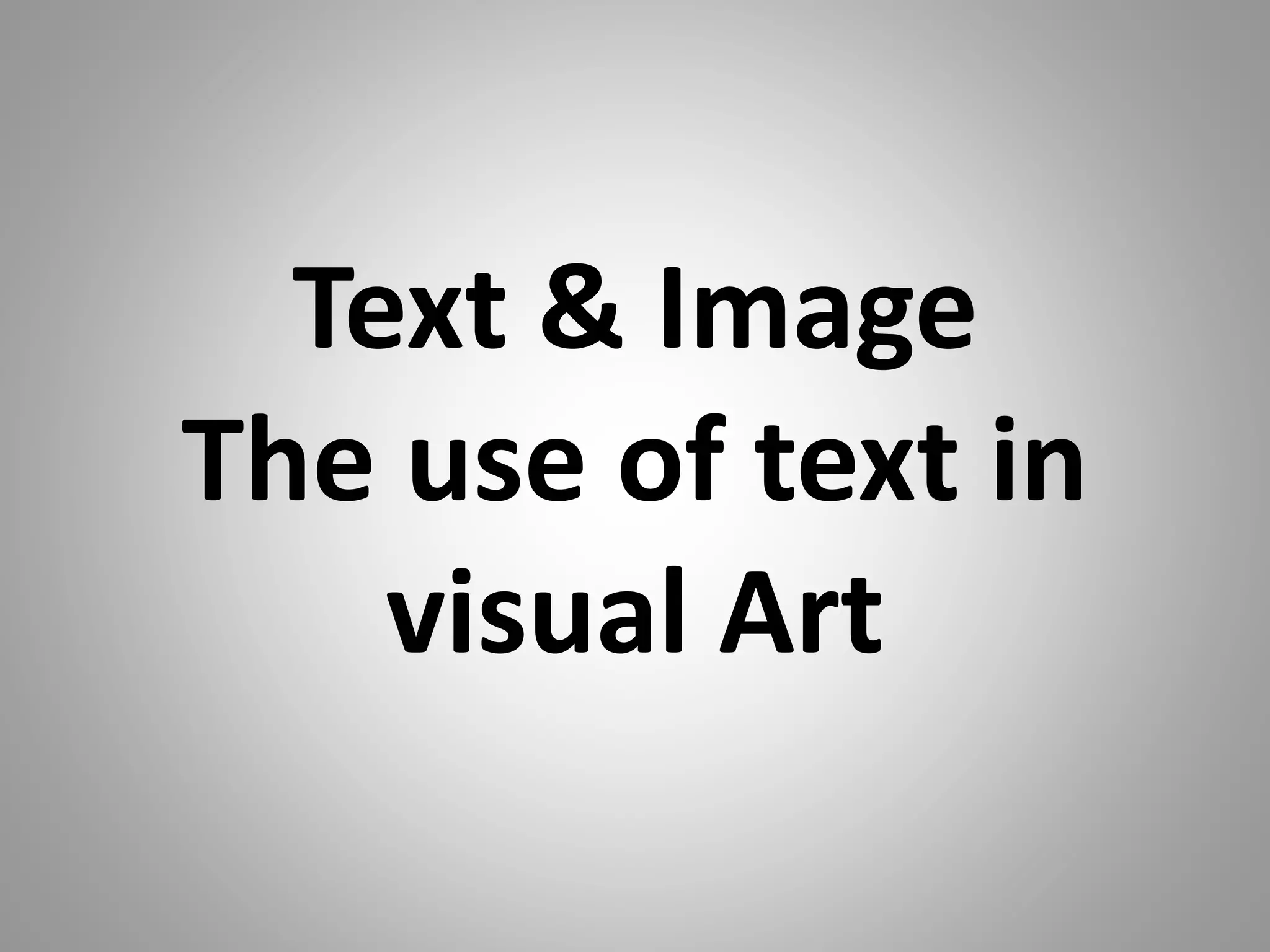 Image & Text PowerPoint | PPTX