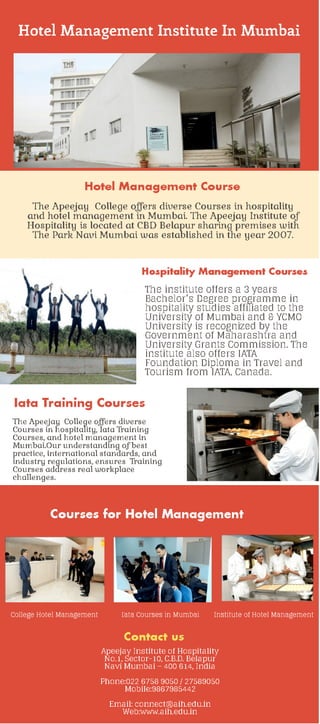 Hotel Management College in Mumbai