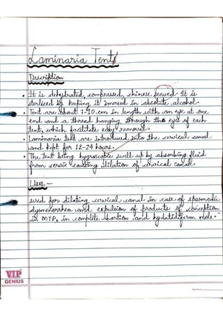 OBG INSTRUMENT FILE FOR BSC NURSING 6,7 SEMESTER | PDF