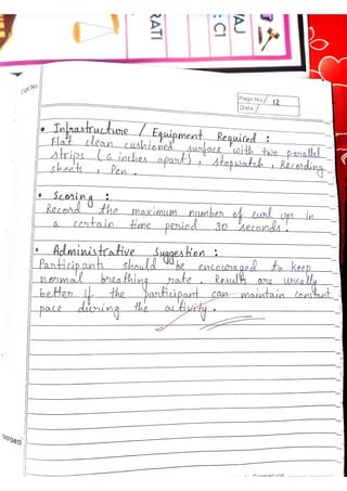 Physical education practical file all three | PDF