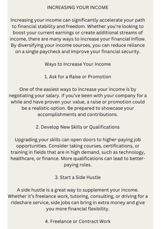 Ultimate guide to achieve financial stability