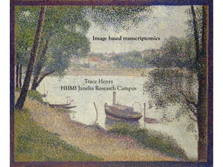 Image based transcriptomics
Trace Henry
HHMI Janelia Research Campus
 