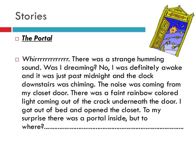 Imagination writing image