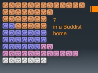 7
in a Buddist
home
 
