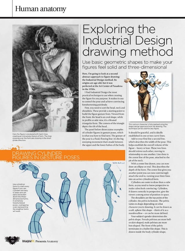 Imaginefx howtodrawandpaintanatomy2010 PDF